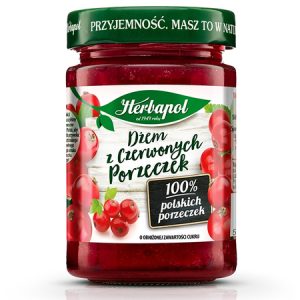Herbapol dżem 100% polskich z czerwonych porzeczek 280g