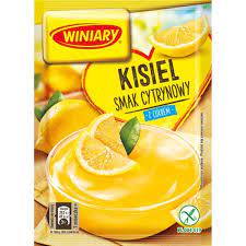 Winiary kisiel smak cytrynowy z cukrem  77g