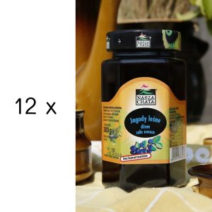 Nasza chata jagody leśne ekstra dżem 300g