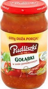 GOŁĄBKI W SOSIE POMIDOROWYM 600G PUDLISZKI
