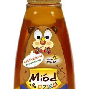 Miód wielokwiatowy z dozownikiem dla dzieci 350 g