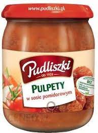 Pudliszki pulpety w sosie pomidorowym  500g
