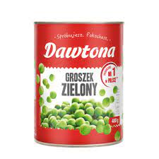 Dawtona Groszek Zielony  400g