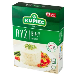 KUPIEC Ryż biały (4x100g)