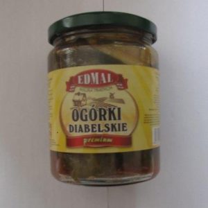 Edmal Ogórki Diabelskie Premium 460g