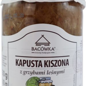 Bacówka Kapusta Kiszona z grzybami leśnymi 850g