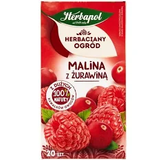 Herbapol Herbata Malina z żurawiną 54g