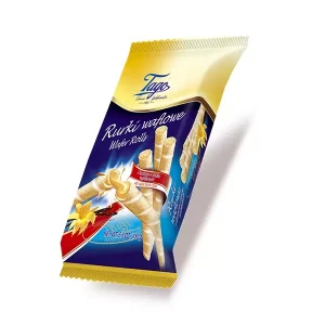 Tagos Rurki waflowe z kremem waniliowym 150g