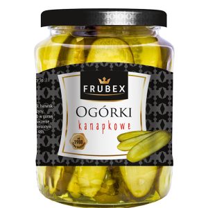 Frubex Ogórki kanapkowe 680g