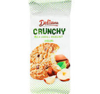 Delisana Crunchy milk choco ^ hazelnut avellana 130g