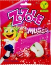 Zozole Musss Karmelki o smaku jablkowym truskawkowym i wisniowym z nadzieniem musujacym 75 g