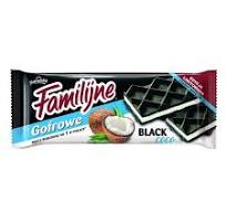 Familijne Wafle Gofrowe Kokosowe – Black Coco 140g