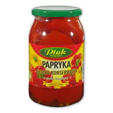Ptak Papryka konserwowa łagodna  900g