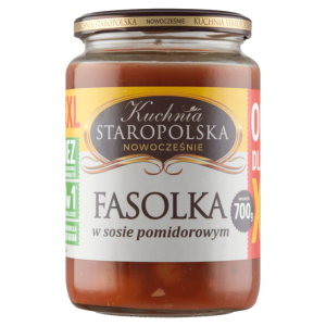 Kuchnia staropolska  fasolka w sosie pomidorowym 700g