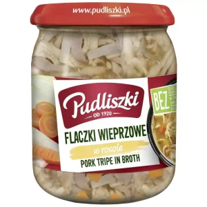 Pudliszki flaczki wieprzowe w rosole 500g