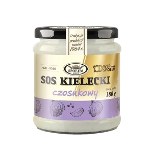 Sos kielecki czosnkowy 180g WSP Społem