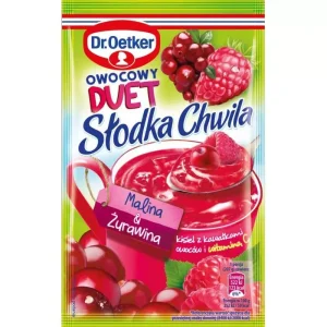 dr Oetker słodka chwila  malina żurawina 32g