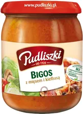 Pudliszki bigos z mięsem i kiełbasą 500g