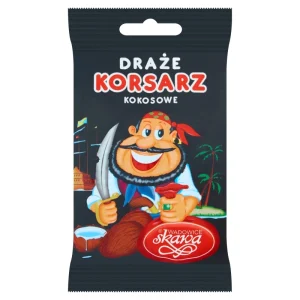 Skawa  draże korsarze kokosowe 70g