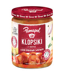 Pamapol Klopsiki z indyka  w sosie pomidorowym z warzywami  500g