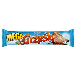 Mega Grześki w czekoladzie mlecznej 48g