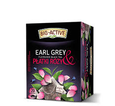 Big-Active Earl Grey Rose Petals 40g 20x2g
