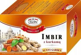 Malwa imbir z kurkumą 20x2g 40g