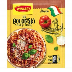 Winiary Sos Boloński z cebulą i bazylią 46g