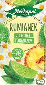 HERBAPOL rumianek z limonką i ananasem  30g