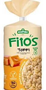 Wafle ryżowo-kukurydziane o smaku toffi Kupiec 140 g