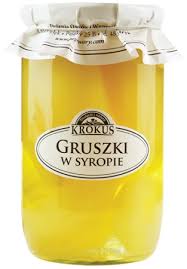 Krokus gruszki w syropie  720g