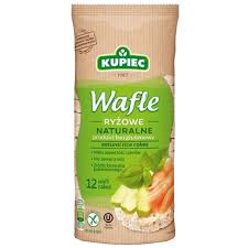 Kupiec wafle ryżowe naturalne  120g
